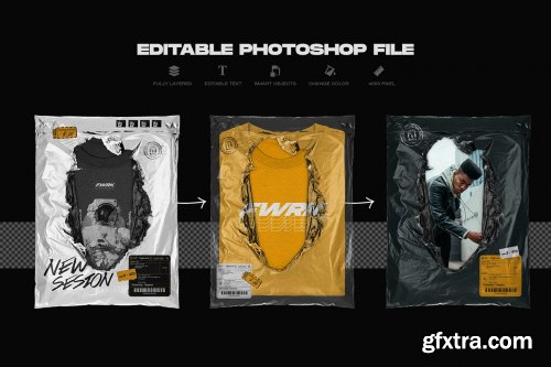 CreativeMarket - Delivery Packaging Mockup Bundle 4608231