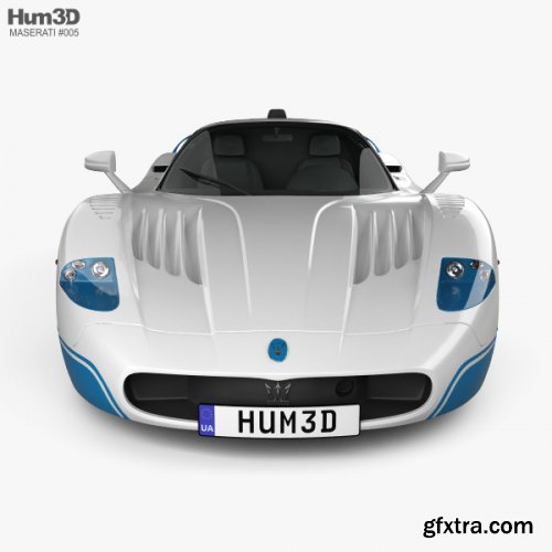 Maserati MC12 3D model