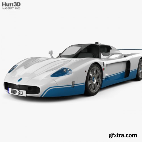 Maserati MC12 3D model