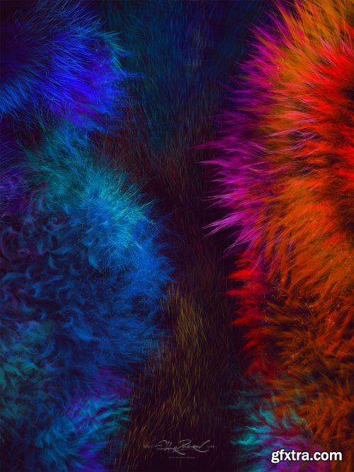 28 Realistic FUR Brushes for Procreate 5