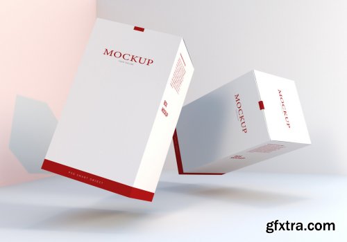 Realistic Packaging Box Mockups