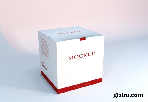 Realistic Packaging Box Mockups