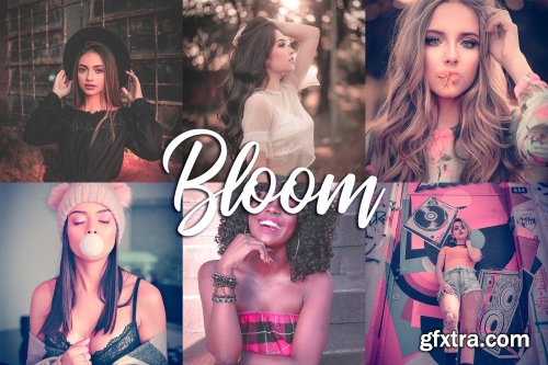 CreativeMarket - 10 Lightroom CC Presets - Bloom 4581788