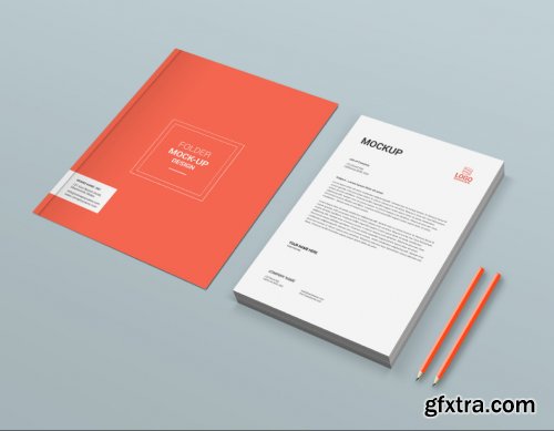 Stationary mock-up template