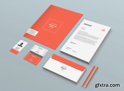 Stationary mock-up template 2