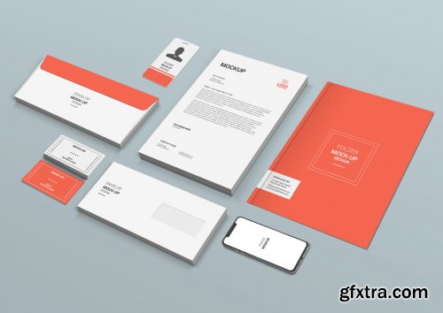 Stationary mock-up template 2