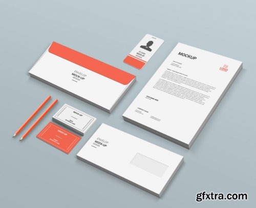 Stationary mock-up template 2