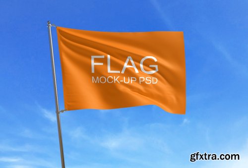 Flag mockup