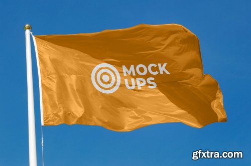 Flag mockup