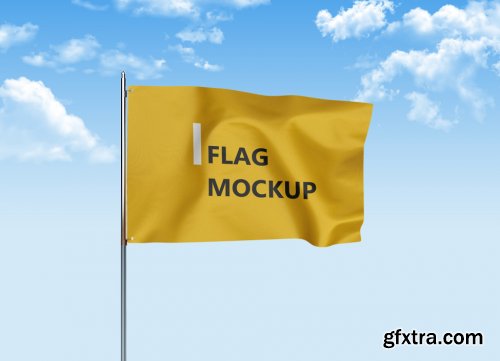 Flag mockup