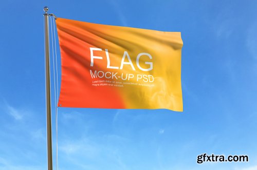 Flag mockup