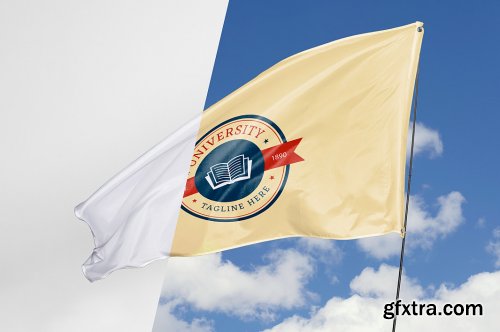 Flag mockup