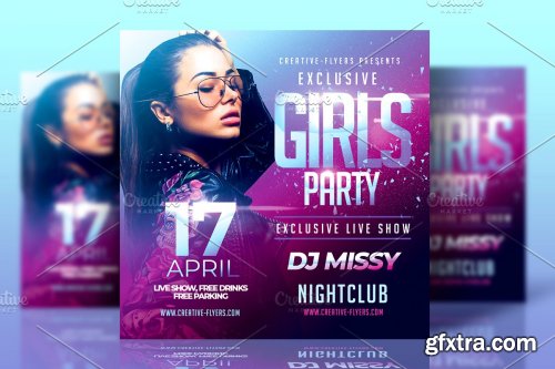 CreativeMarket - Night Club Flyer Template 4602856