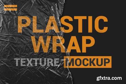 Stretch Plastic Texture Mock up