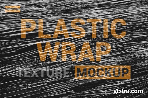 Stretch Plastic Texture Mock up