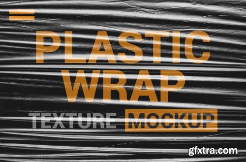 Stretch Plastic Texture Mock up