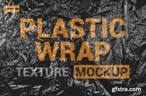 Stretch Plastic Texture Mock up