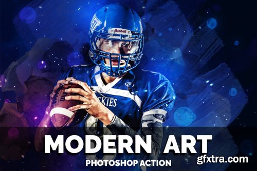 CreativeMarket - Artistic Mix Bundle Photoshop Action 4551077