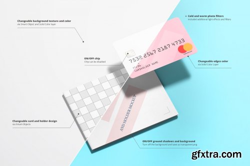 CreativeMarket - Credit / Bank Card Mockup 4644002