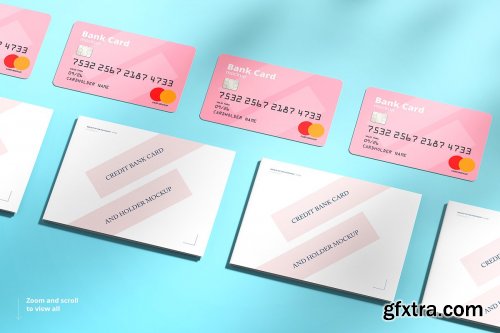 CreativeMarket - Credit / Bank Card Mockup 4644002