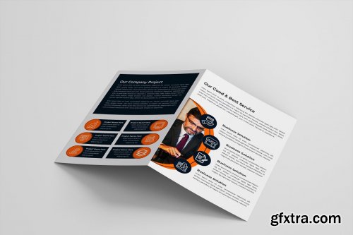 CreativeMarket - Modern company brochure template 4621510