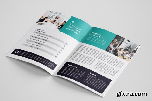 CreativeMarket - Creative Company Profile Brochure 4622768