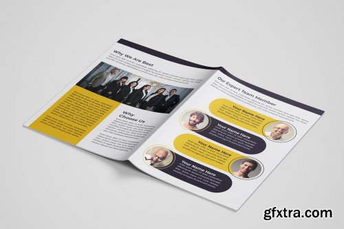 CreativeMarket - Creative Company Profile Brochure 4622768