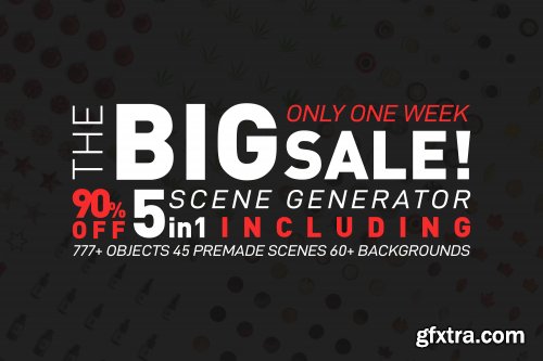 CreativeMarket - Big Pack Scene Generator 4571108