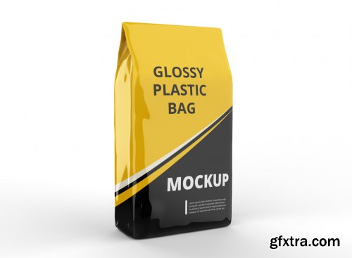 Plastic bag mockup