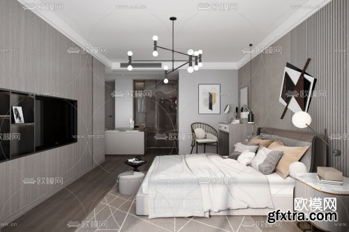 Modern Apartment 02 3D Interior