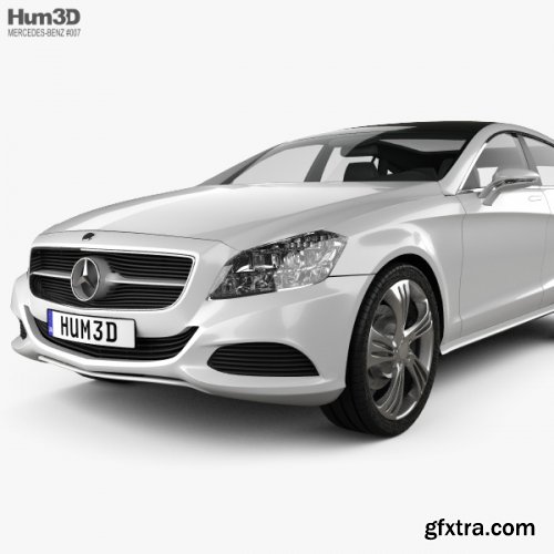 Mercedes-Benz Shooting Break concept 2011 3D model