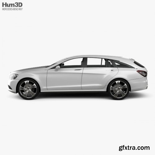 Mercedes-Benz Shooting Break concept 2011 3D model