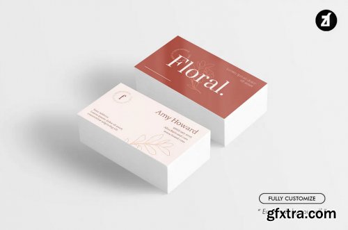 Floral - Business card template