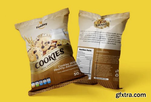 Cookies Packaging Design Template