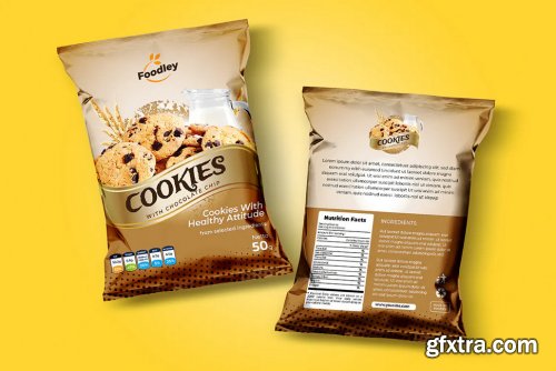 Cookies Packaging Design Template