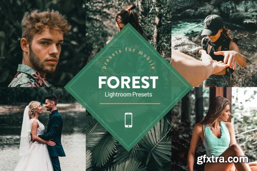 CreativeMarket - Forest Lightroom Mobile Presets 4593838