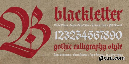 Cal Fraktur Brush Regular