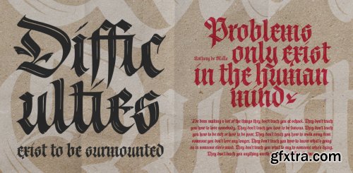 Cal Fraktur Brush Regular