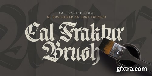 Cal Fraktur Brush Regular