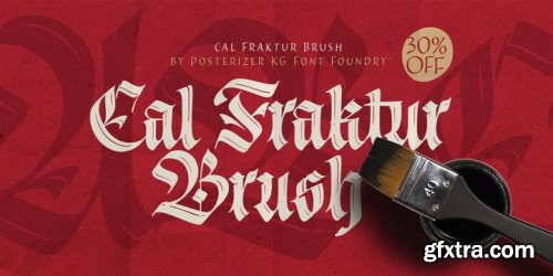 Cal Fraktur Brush Regular