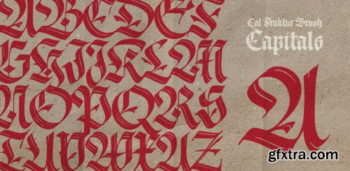 Cal Fraktur Brush Regular