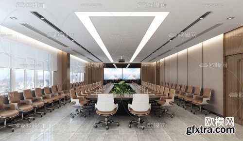 Modern conference room 07