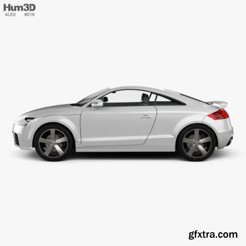 Audi TT RS 2009 3D Model