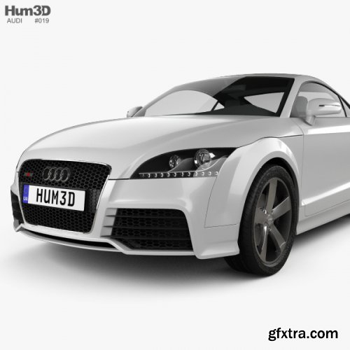 Audi TT RS 2009 3D Model