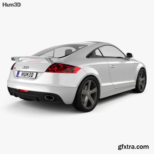 Audi TT RS 2009 3D Model