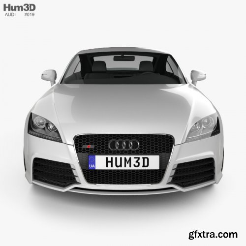 Audi TT RS 2009 3D Model