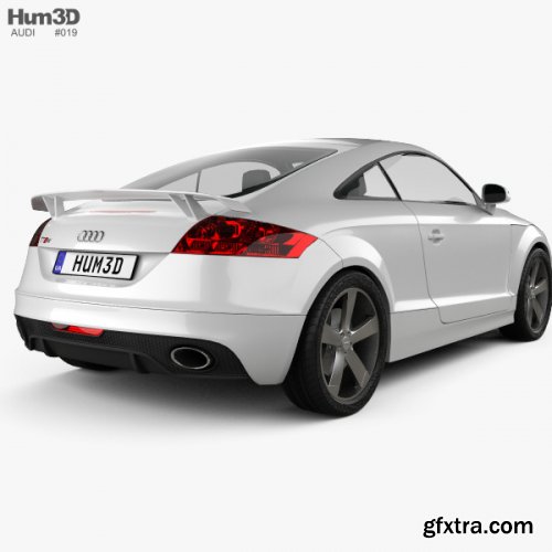 Audi TT RS 2009 3D Model