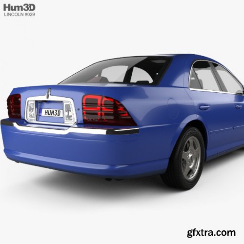 Lincoln LS 1999 3D model