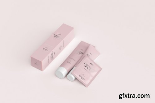 Cosmetic tube mockups