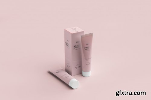 Cosmetic tube mockups